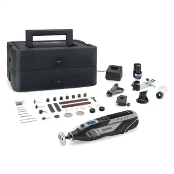 Dremel 12V multitool 8250JF Platinum incl. 2 Ah accu + lader en koffer