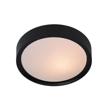 Lucide plafonnière Lex 2x9W zwart