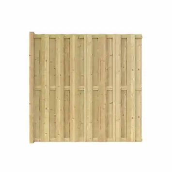 Schutting volgpakket Jumbo grenen hout groen geïmpregneerd 1,9 m