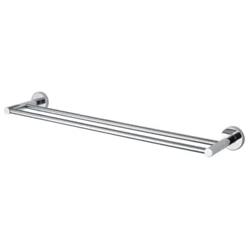 Haceka Kosmos dubbele handdoekhouder chroom 61 cm