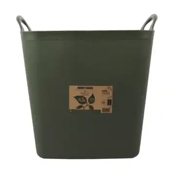 Flexibele kuip / emmer Groen 43L (100% gerecycled)