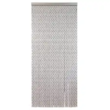 Deurgordijn Tubes ivoor wit 100x230 cm