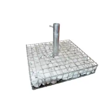 Parasolvoet Como Bordure vierkant 10 x 60 x 60 cm 7,2 kg