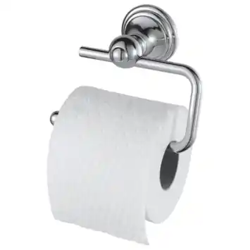 Haceka Allure toiletrolhouder zonder klep chroom