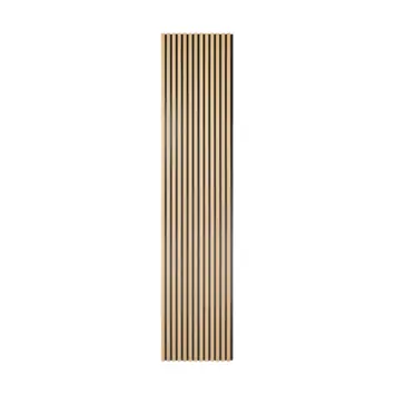 Kleurstaal lattenwand badkamer licht eiken 30x20 cm