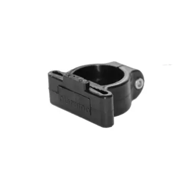 Giardino hoekklem voor profielpaal RAL 9005 zwart 48 mm