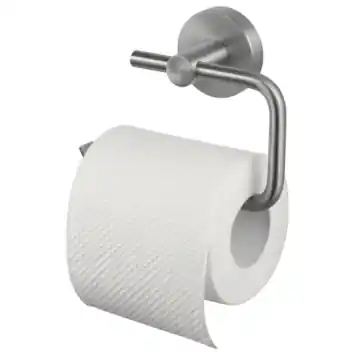 Haceka Kosmos toiletrolhouder RVS look geborsteld mat