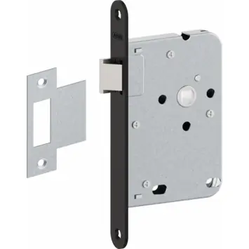 Abus loopslot voorplaat zwart