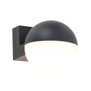 LUTEC wandlamp Looma donkergrijs 7,8W 800 lumen