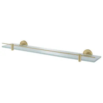 Haceka Kosmos planchet glas geborsteld goud 60 cm