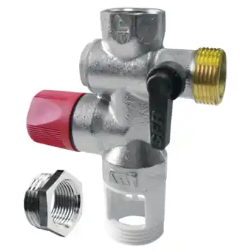 Van Marcke veiligheidsgroep 3/4"F 1/2"F universeel