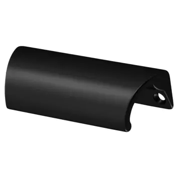 Hermeta ladegreep opschroevend 78 mm mat zwart