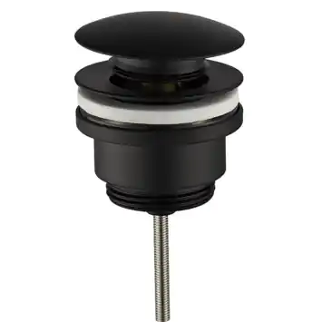 Marho MatchU clickwaste afvoerplug mat zwart