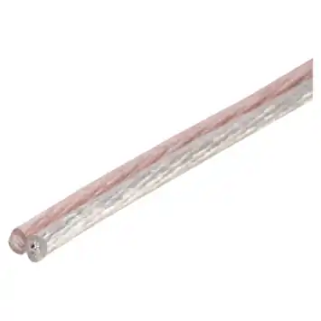 Q-Link luidsprekersnoer 2 x 1,5 mm² 50 meter transparant
