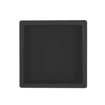 Marho Insera inbouwnis 30 x 30 x 10 cm mat zwart