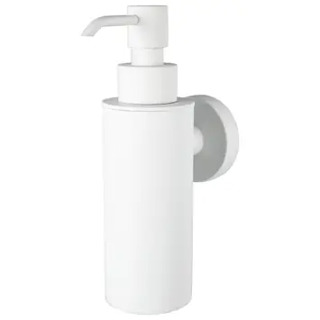 Haceka Kosmos zeepdispenser metaal mat wit