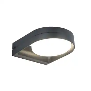 LUTEC wandlamp Fele 13,5W antraciet