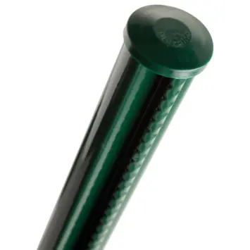 Profielpaal rond RAL 6005 groen ø 48 mm, lengte 225 cm
