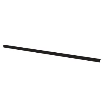 Eindprofiel WPC 5,5x5,5x240cm zwart