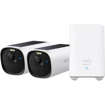 Eufy E40 SoloCam duo pack draadloze beveiligingscamera inclusief HomeBase 2