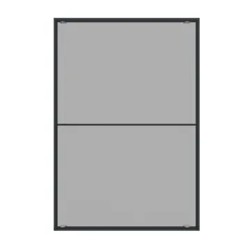 Bruynzeel voorzethor raam S500 100x120 cm antraciet