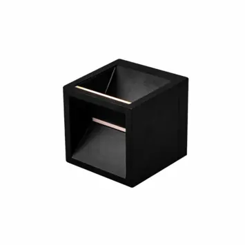 Nordlux wandlamp Rivo zwart 8W geïntegreerde LED