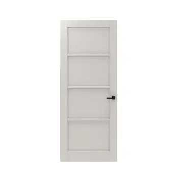 Lundia binnendeur Frama Tre 2A02 wit gegrondverfd opdek rechts 63 x 231,5 cm