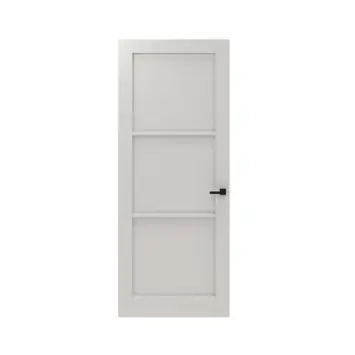 Lundia binnendeur Frama Tre 2A01 wit gegrondverfd opdek rechts 68 x 231,5 cm