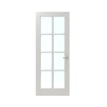Lundia binnendeur Frama En 2F05 blank facet glas wit gegrondverfd stomp 88 x 211,5 cm