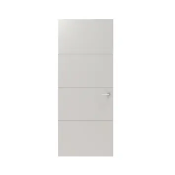 Lundia binnendeur Linj En BA01 RAL 9010 gelakt opdek links 83 x 211,5 cm