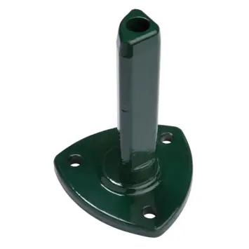 Giardino voet voor ronde tuinpaal 60 mm groen