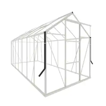 Royal Well Kate V kweekkas full option aluminium wit 8,33 m²