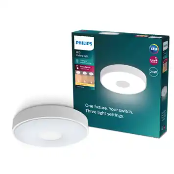 Philips Coiner LED plafondlamp 24 W wit