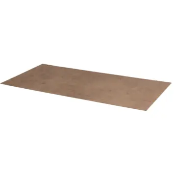 Hardboard plaat naturel 122 x 61 cm 3,2 mm