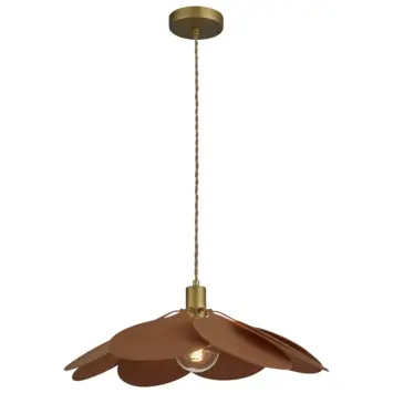 KARWEI hanglamp Linde brique 130xø56,5cm