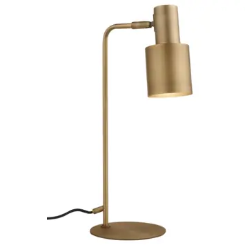 KARWEI tafellamp Nordin messing 49xø17 cm