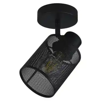 KARWEI opbouwspot Bodil E27 zwart