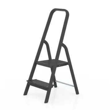 Altrex huishoudtrap Grand Step Black 2 treden zwart