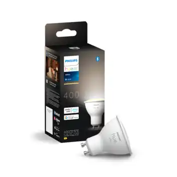 Philips Hue spot - warmwit licht 4.2W - 1 spot - GU10