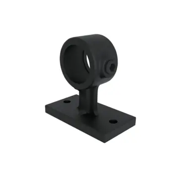 Novidade steigerbuis koppelstuk leuningdrager zwart ø 27 mm