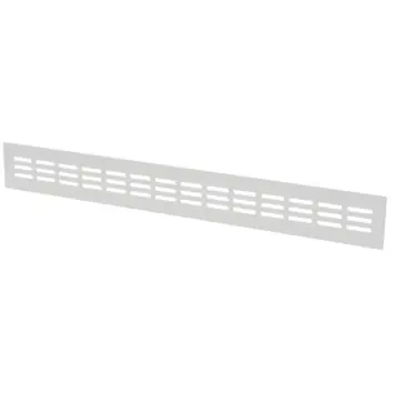 Sanivesk ventilatiestrip aluminium wit 50x6 cm