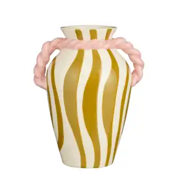 Lito vaas roze - l17xb13xh21cm