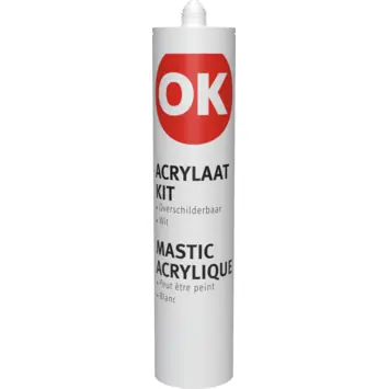 OK Acrylaatkit wit 290 ml