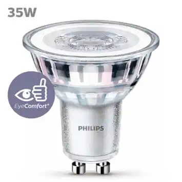 Philips LED spot GU10 35W niet dimbaar