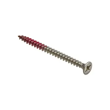 Rotadrill schroef universeel platkop PZ2 RVS 4x30 mm 100 stuks
