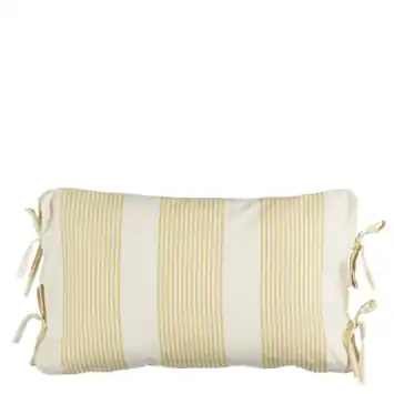 Kussen streep oker - l55xb35xh10cm