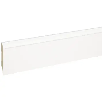 Muurplint kwartrond wit 1,2 x 8