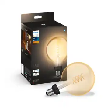 Philips Hue filament globelamp G125 - warmwit licht 7W - 1 pack - E27
