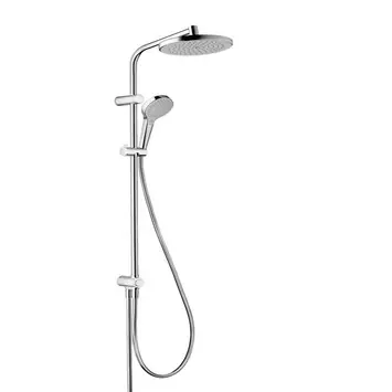 Hansgrohe regendoucheset MySelect S 220 met handdouche 3 standen chroom - - hartafstand kraan 15 cm
