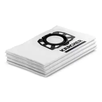 Kärcher stofzuigerzakken vliesfilter voor WD2 plus / WD3 4 stuks